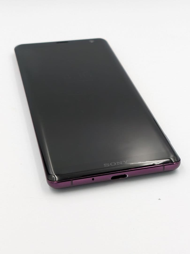 SIMロック解除済み Xperia XZ3 SO-01L ボルドーレッド 本体