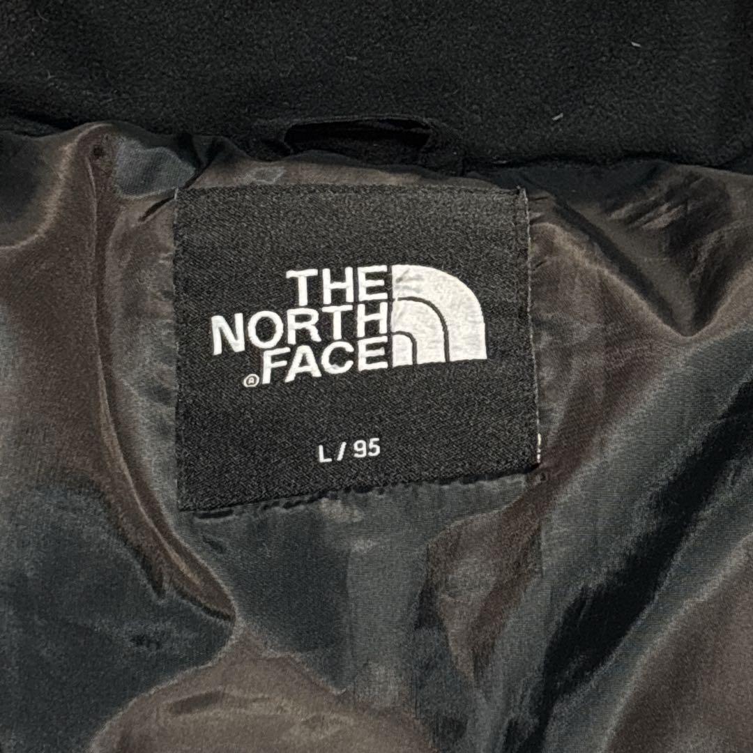 ノースフェイス ダウンジャケット 黒 L ※155、