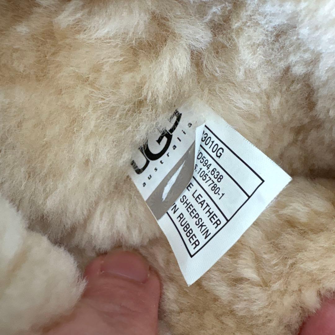 UGG&JIMMY CHOO アグ&ジミーチュウコラボ ブラウン ムートンブーツ