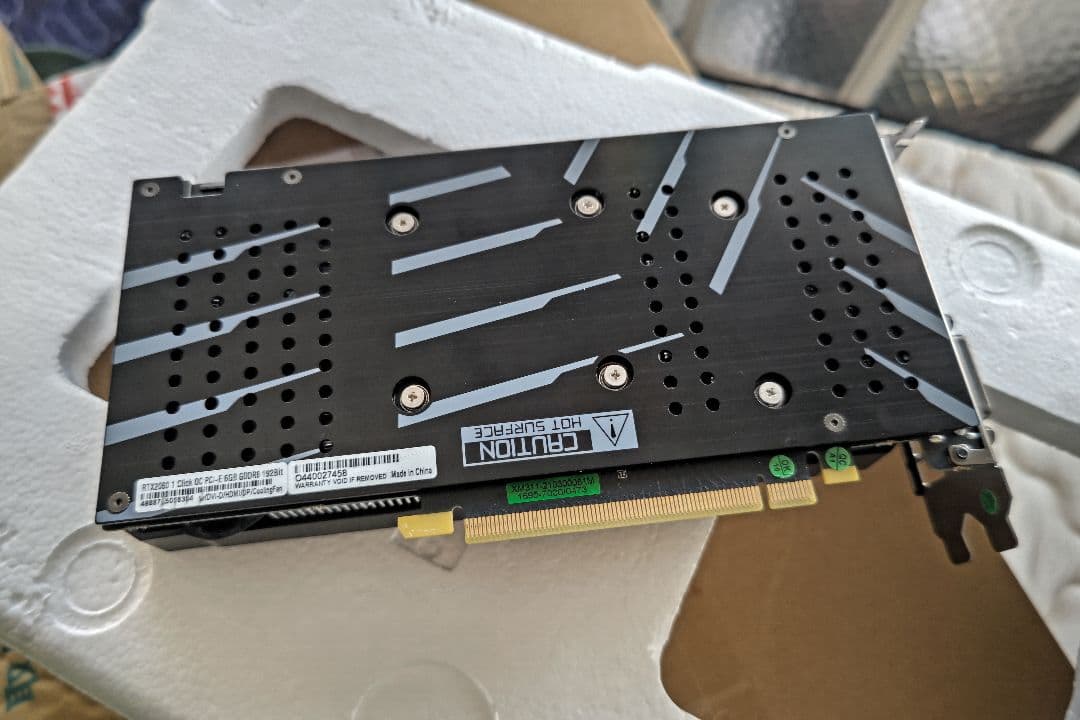 グラフィックボード・グラボ・ビデオカード GALAKURO GeForce RTX 2060 OC 6GB GDDR6