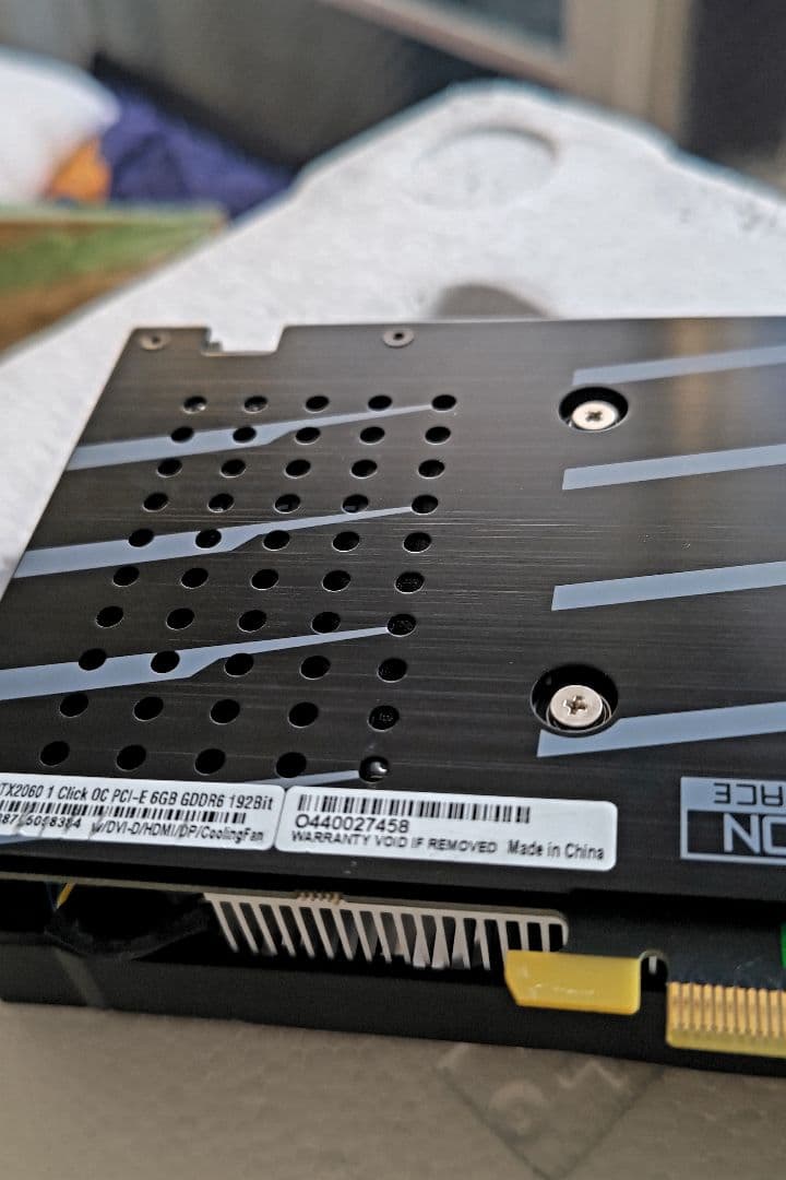 グラフィックボード・グラボ・ビデオカード GALAKURO GeForce RTX 2060 OC 6GB GDDR6