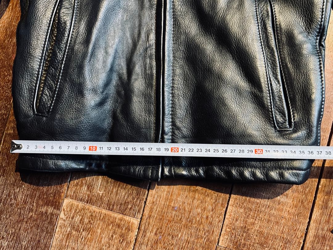 【希少34／極上USA製】Schott 681 Highwayman シングル