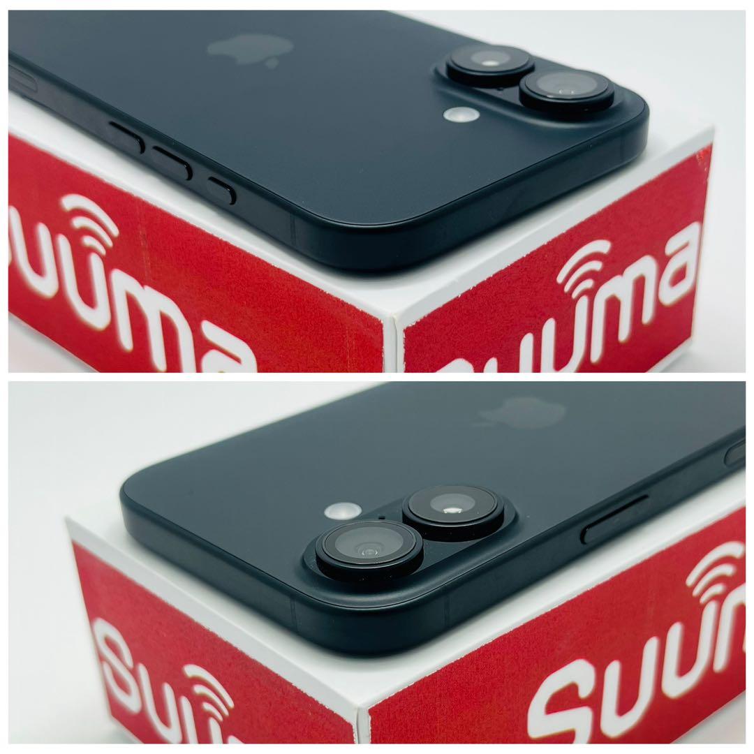 【A】iPhone 16 128GB SIMフリー　ブラック　本体