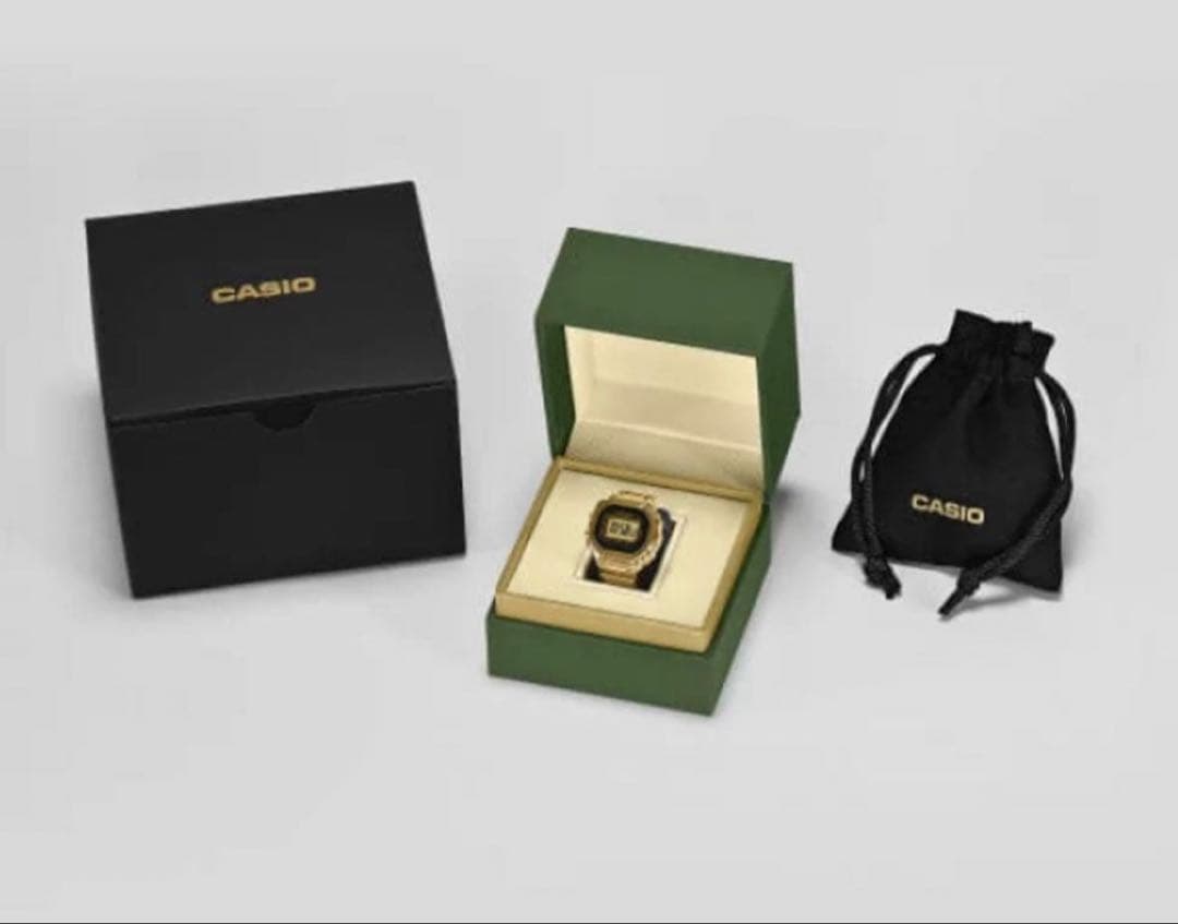 新品未使用カシオ CRW-001G-9JR ゴールド リングウォッチ