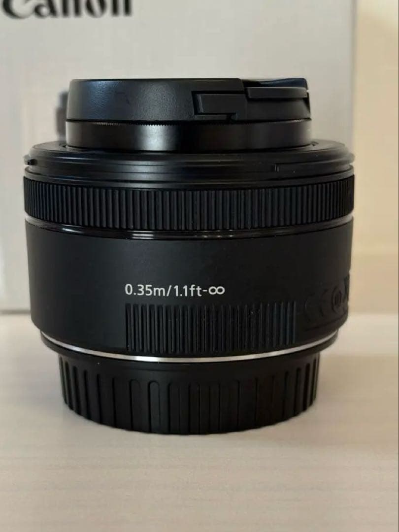 Canon EF 50mm f/1.8 STM 単焦点レンズ フィルター付