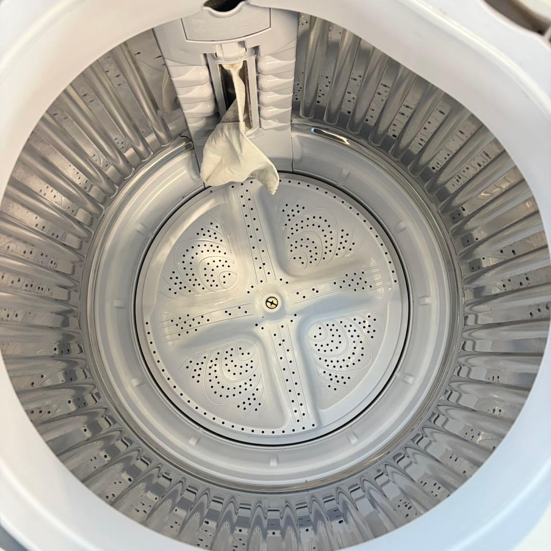 746 SHARP大きめサイズ洗濯機！！　6キロ　小型　一人暮らし　穴無し槽