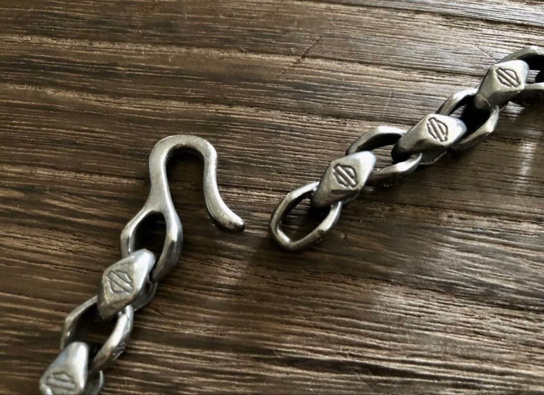 ビンテージ　スカルネックレス　ハーレーダビッドソン