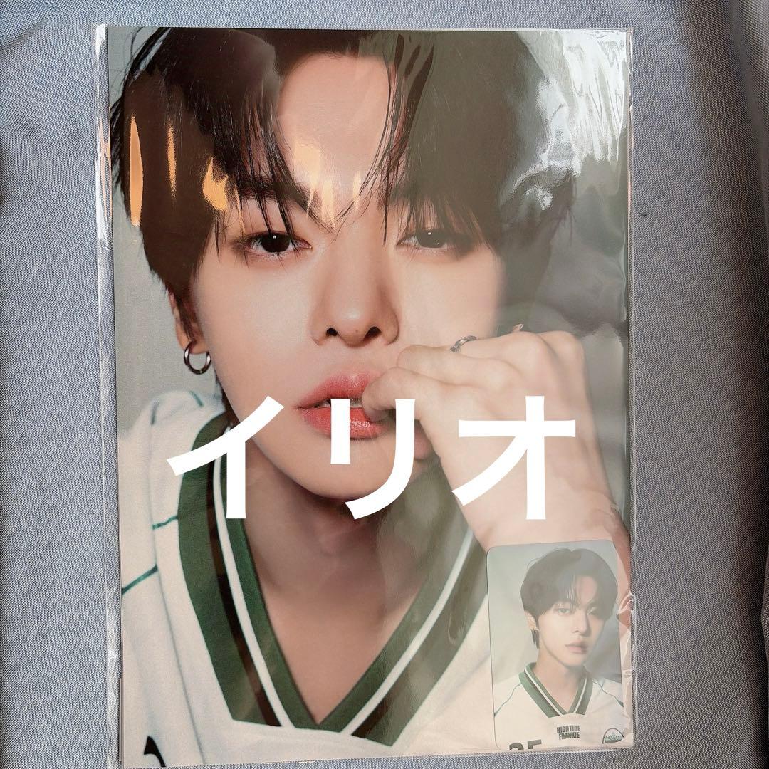 BOYS2PLANET ボイプラ2 展示会　トレカ　a4フォト イリオ