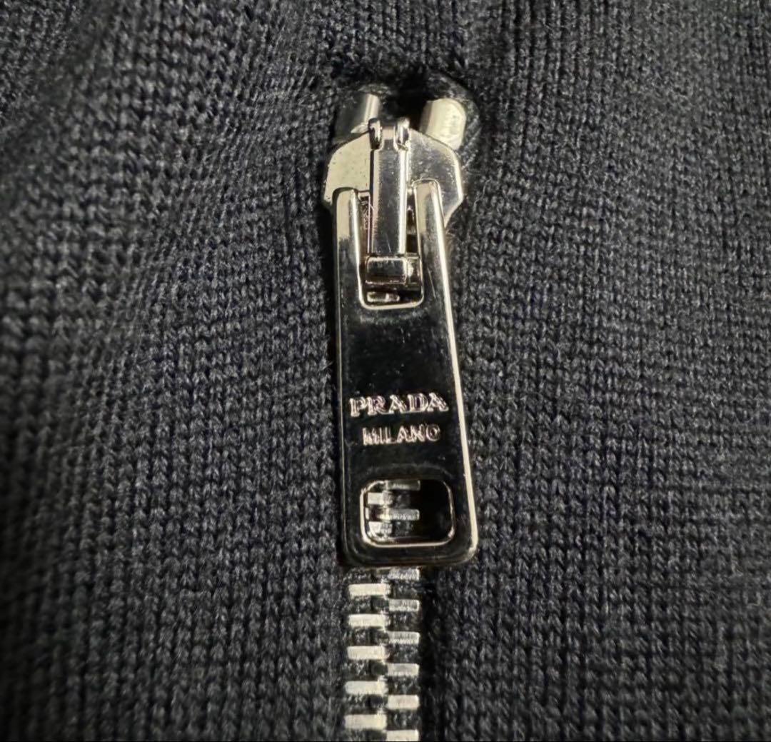 現行品　PRADA ウール×Re-Nylon リバーシブルジャケット
