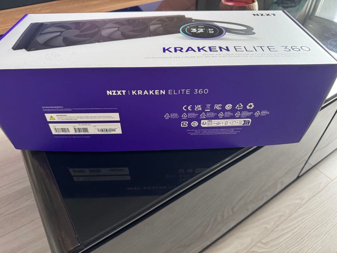 PC用ファン・クーラー NZXT Kraken Elite 360 v2 Black