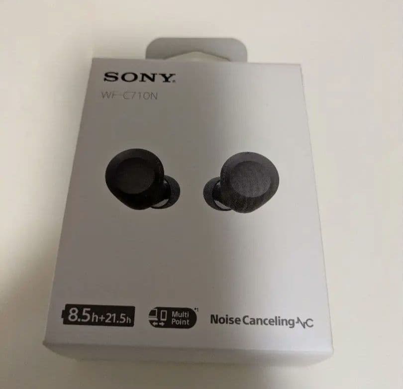 SONY WF-C710Nワイヤレスイヤホン ブラック新品未使用