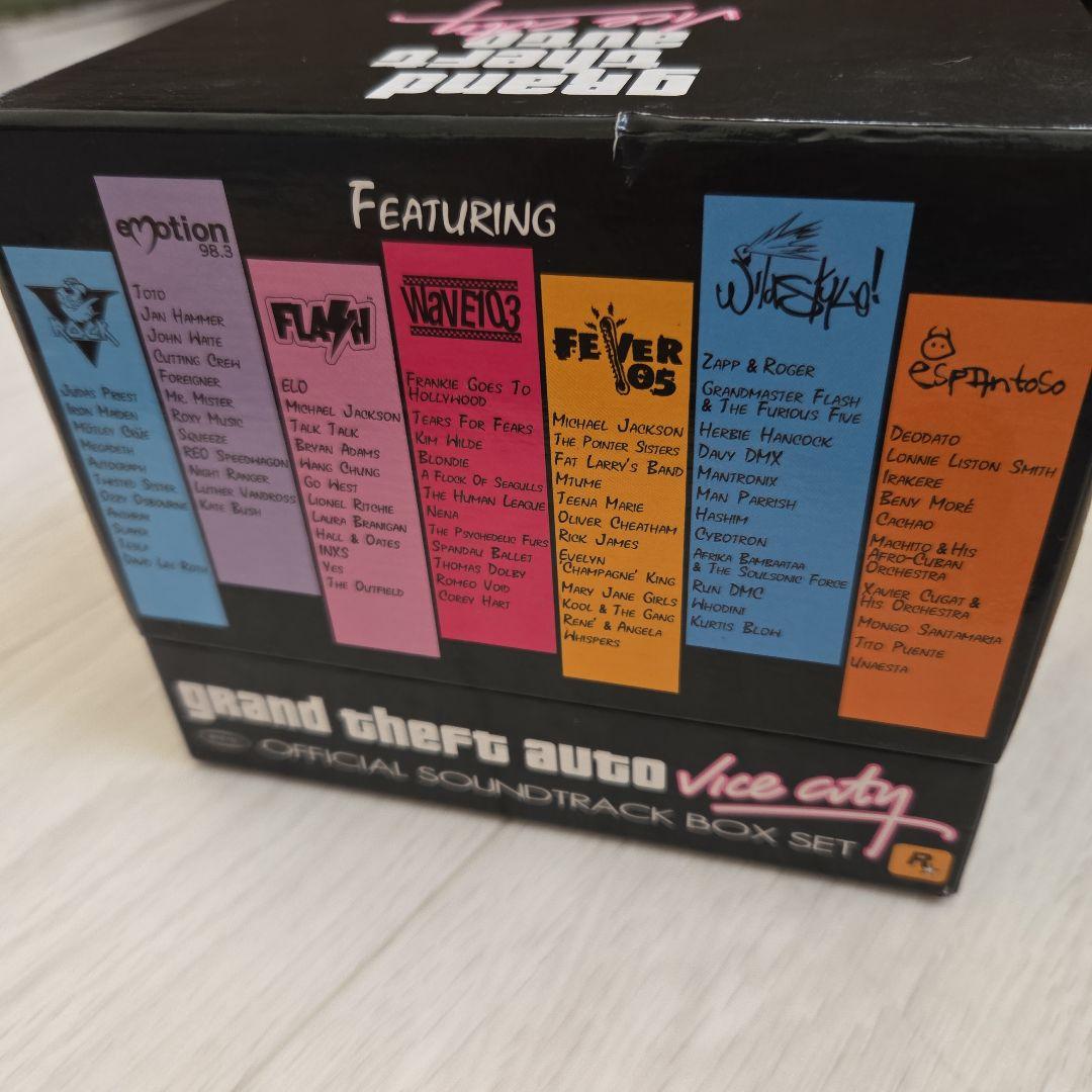 Grand Theft Auto バイスシティ サウンドトラックボックスセット