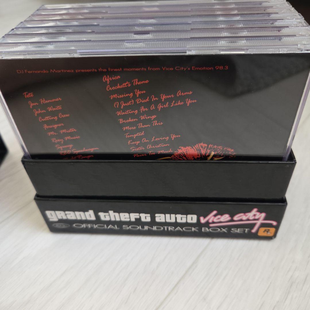 Grand Theft Auto バイスシティ サウンドトラックボックスセット