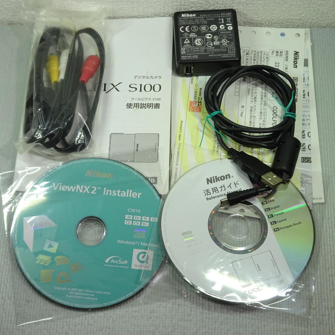 Nikon ニコン クールピクスS100 コンデジ デジカメ 美品 付属品有り