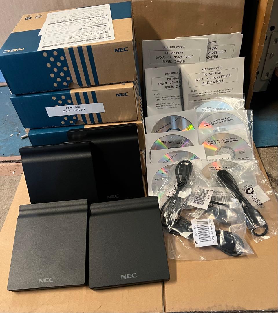 NEC DVDスーパーマルチドライブ PC-VP-BU45 4台セット