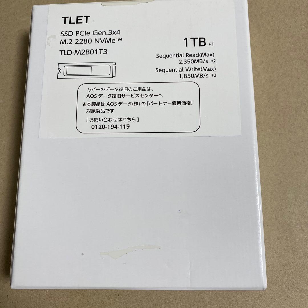 東芝エルイートレーディング(TLET) 内蔵SSD 1TB