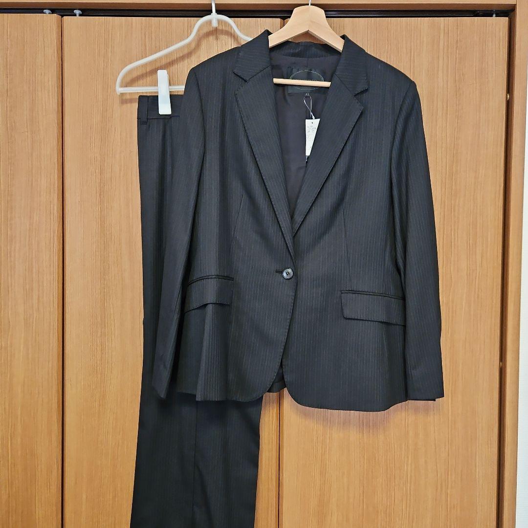 ２枚おまとめUNTITLED パンツスーツ ジャケット48 パンツ46