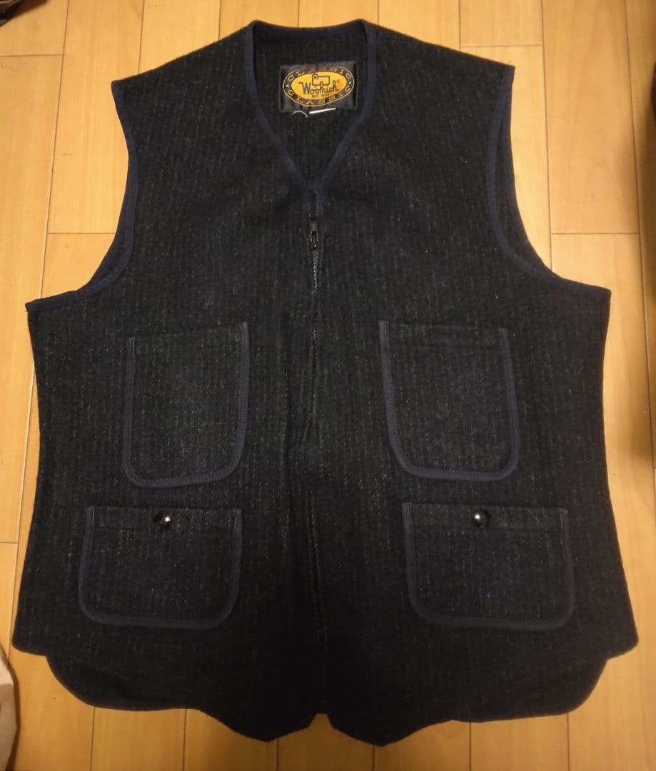 Woolrich ベスト　80s　USA製　ウールリッチ