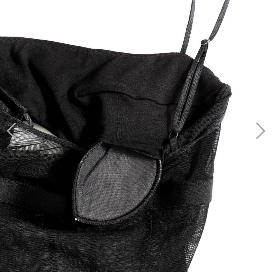 フェティコ　fetico ベロア　ボディスーツ　キャミソール　2024