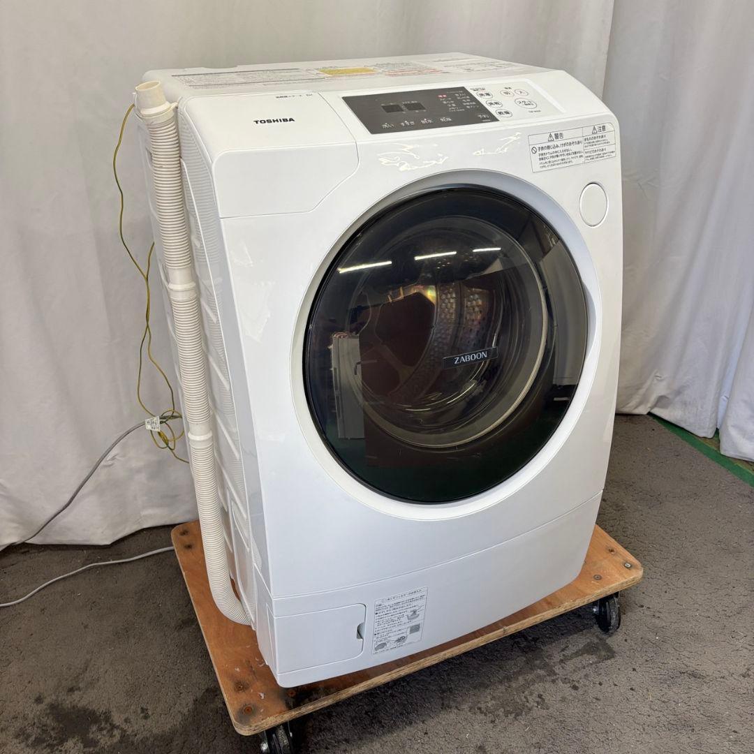 29　ドラム式洗濯機　東芝　9キロ　乾燥　安い　綺麗　左開き　設置無料