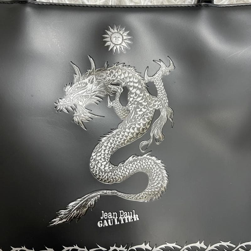 Jean Paul Gaultier トートバッグ ドラゴン レザー