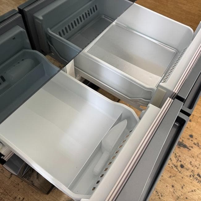 地域限定送料無料　美品 TOSHIBA 東芝 冷凍冷蔵庫 GR-K460FWX