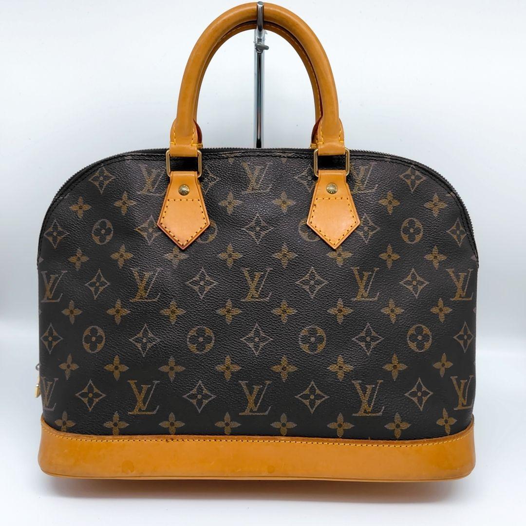 【鑑定済・良品】ルイヴィトン モノグラム アルマ ストラップ付