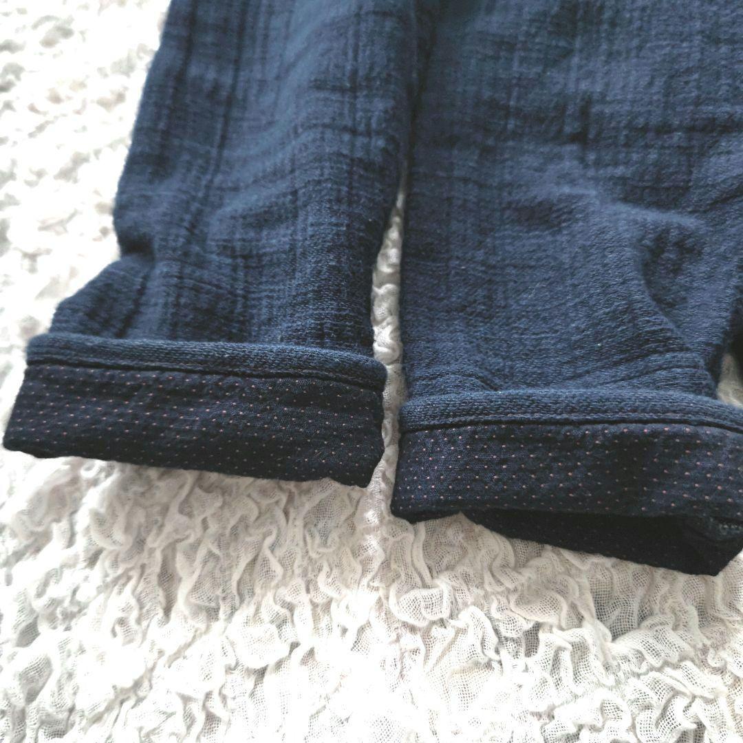 ✨美品✨Blue Trick　日本製　インディゴ　ショップコート　M