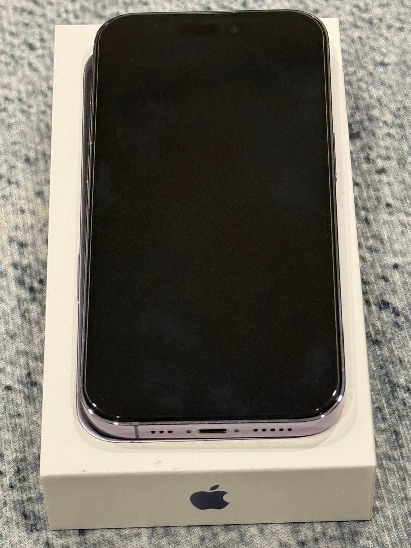 【美品】iPhone 14Pro 256GB （パープル）