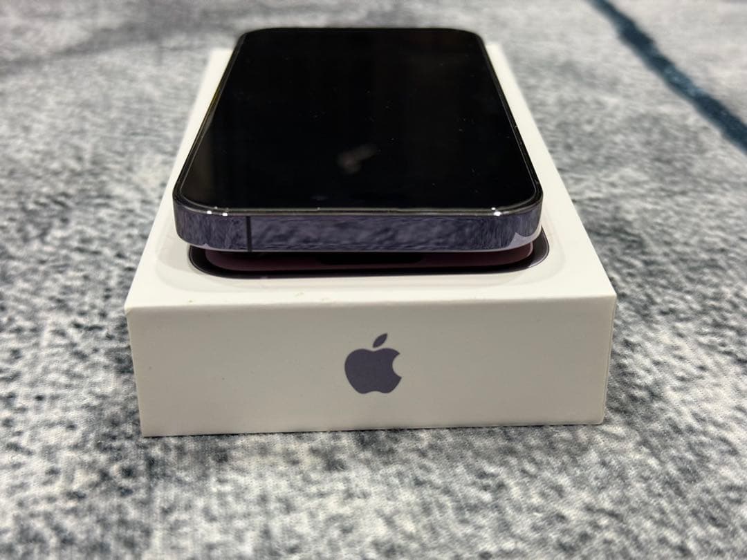 【美品】iPhone 14Pro 256GB （パープル）