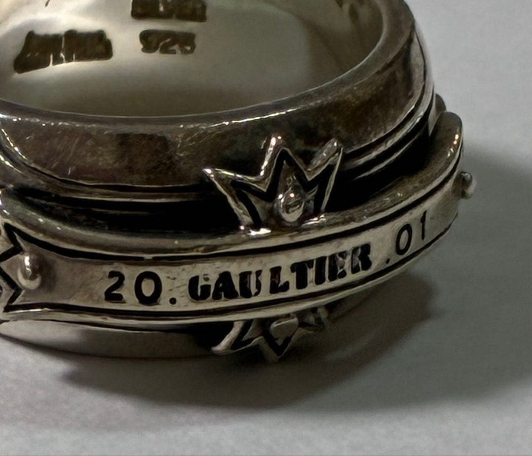 Jean Paul Gaultier メンズ　リング　指輪　シルバー925