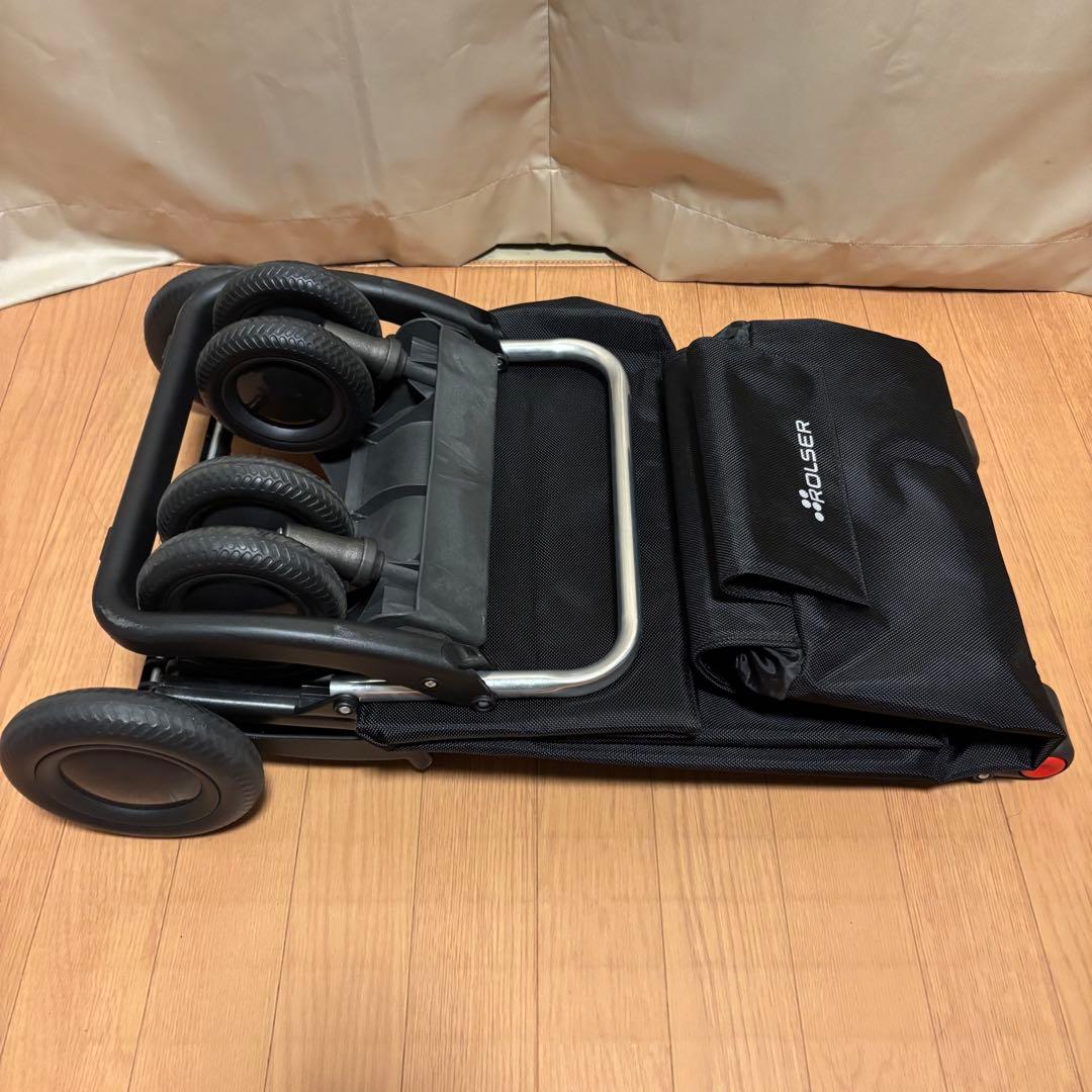 【美品】ロルサー ショッピングカート 4輪フレーム＋36Lバッグセット