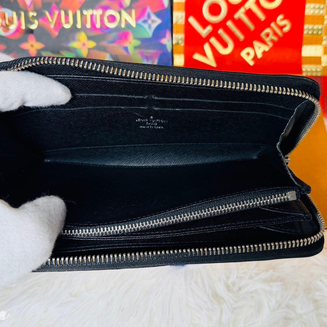 【セール中】 ルイヴィトン エピ ラウンドファスナー ジッピー 長財布 ノワール