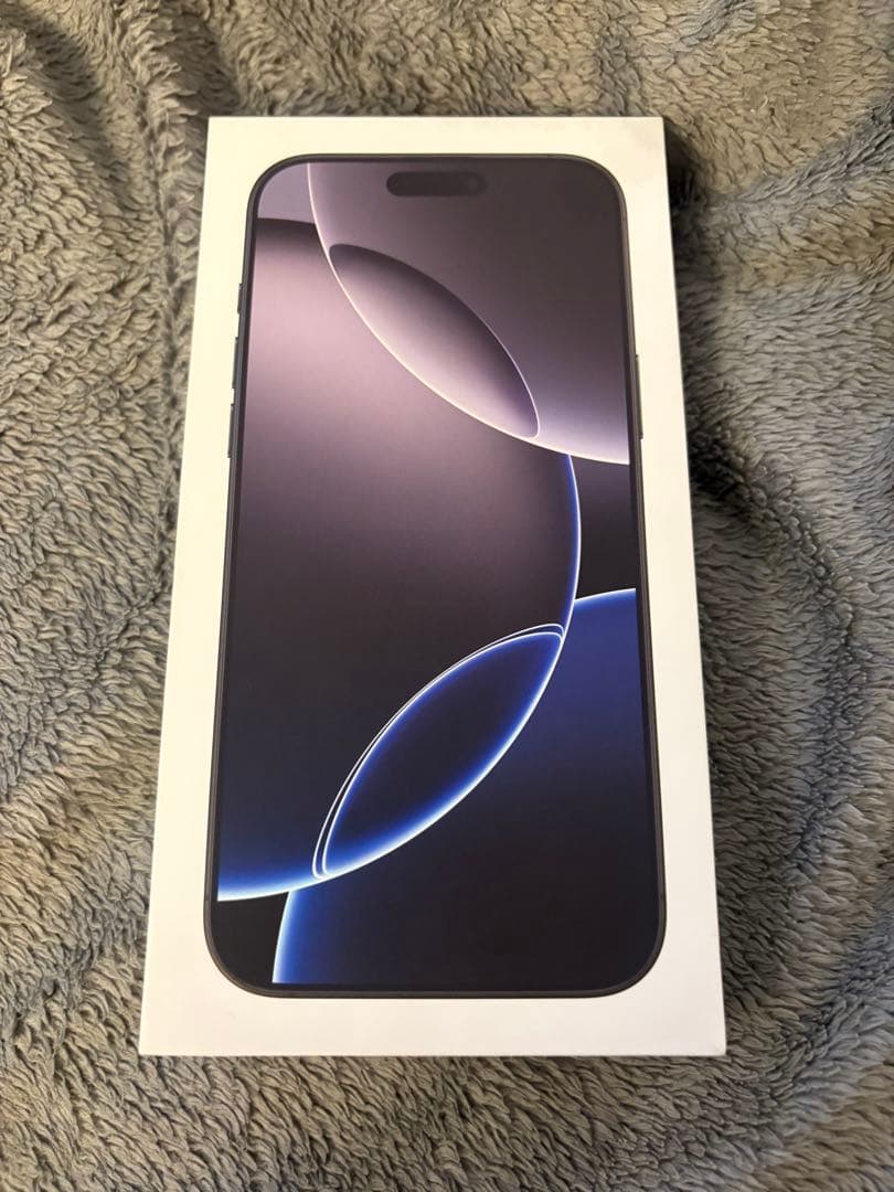 iPhone16ProMax　1TBブラックチタニウム　未開封　simフリー