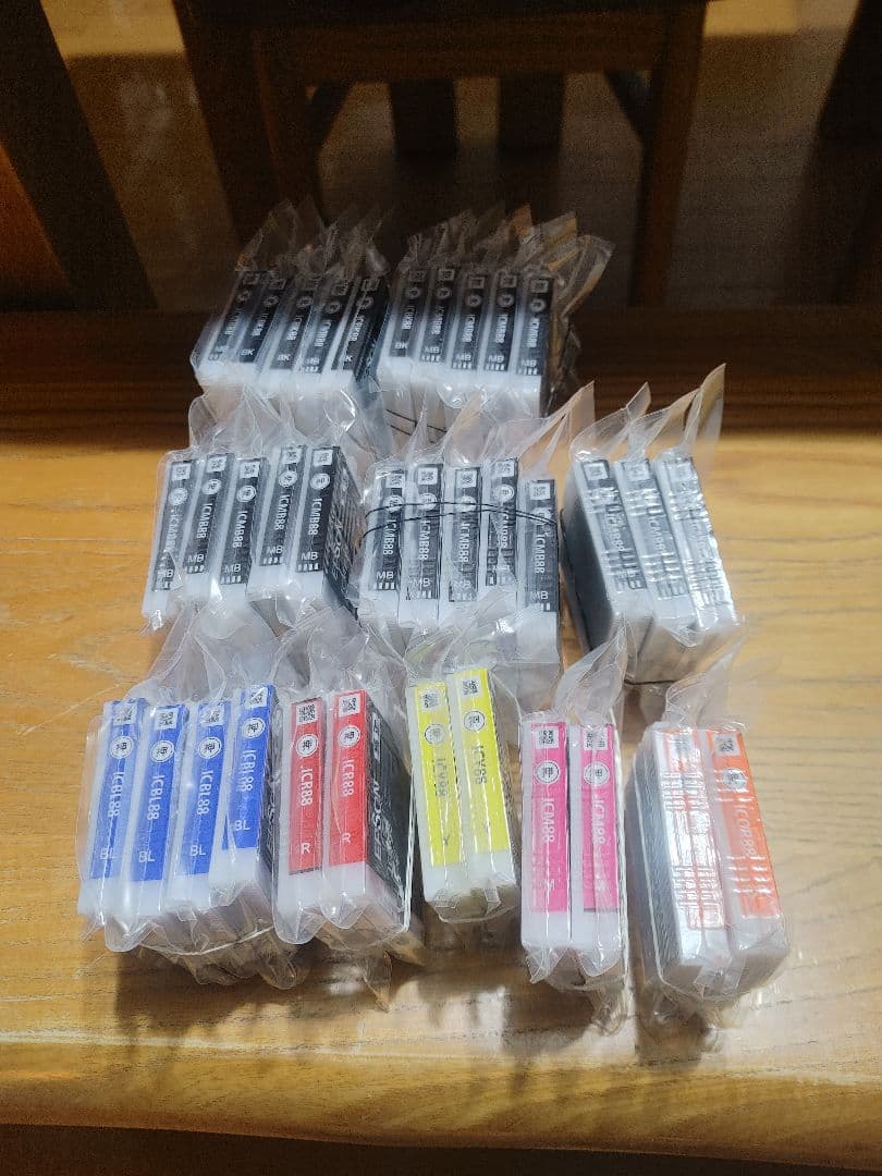 【純正・未開封】エプソン インクカートリッジ IC88 9色計35本セット