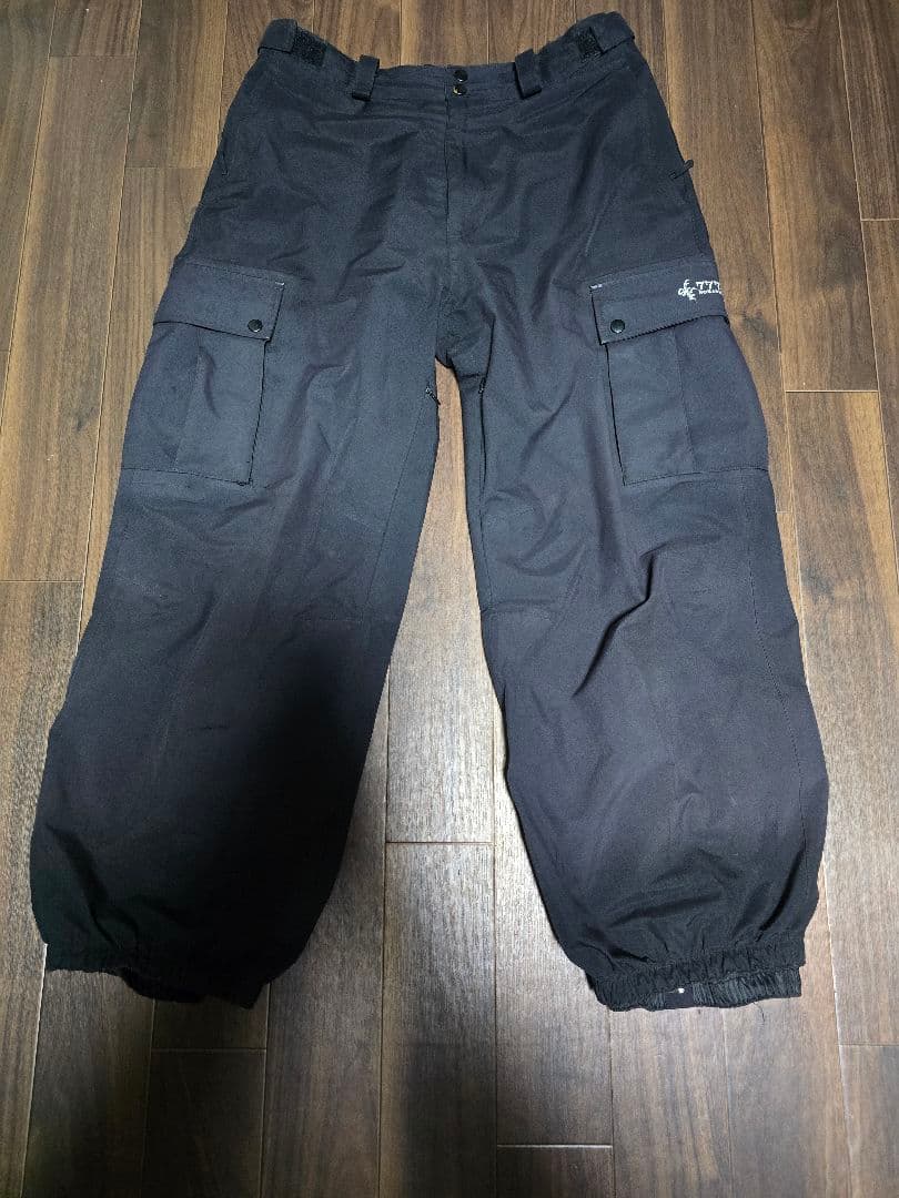 NOMADIK 777 BLACK L スノーボード パンツ 黒