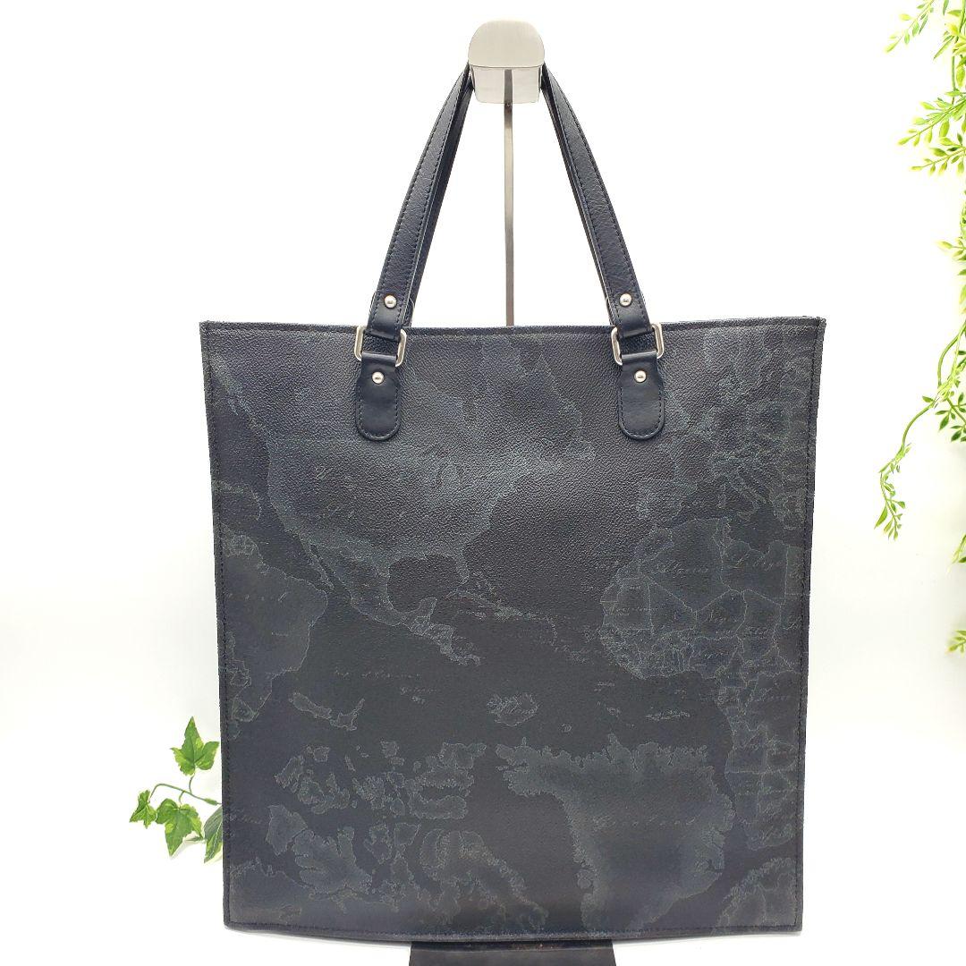 極美品 プリマクラッセ 希少色 トートバッグ Geo Blackシリーズ A4可