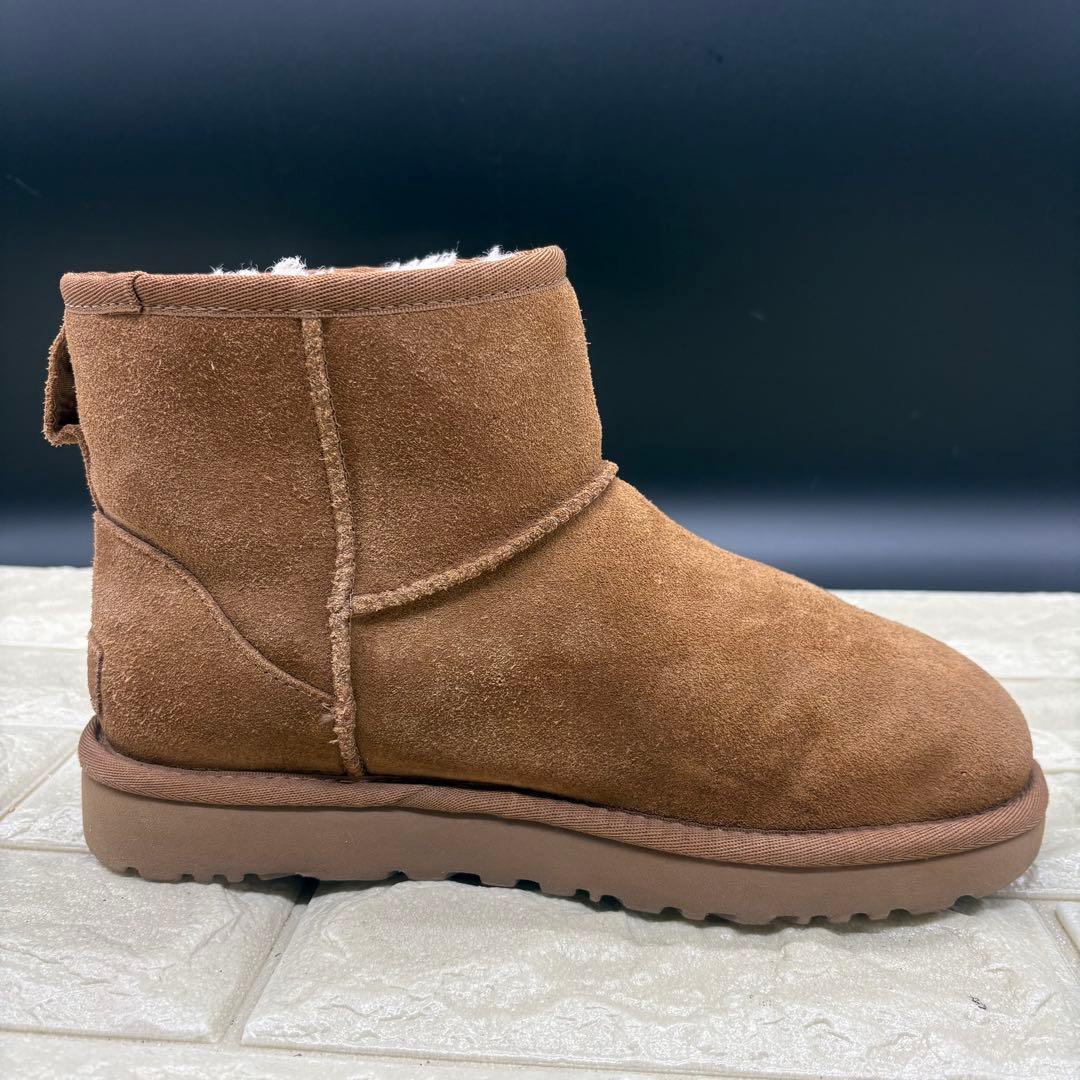 ❤️美品❤️ UGG ムートンブーツ　1108231 クラシックミニ ラバーロゴ
