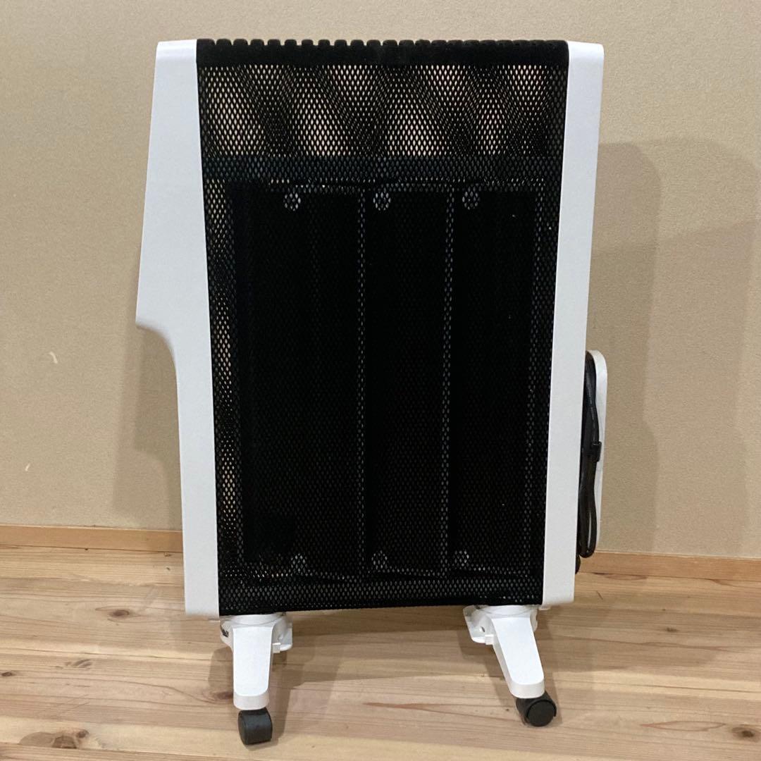 シロカ 遠赤外線軽量電気ヒーター かるポカ SN-M251(W) 2020年製