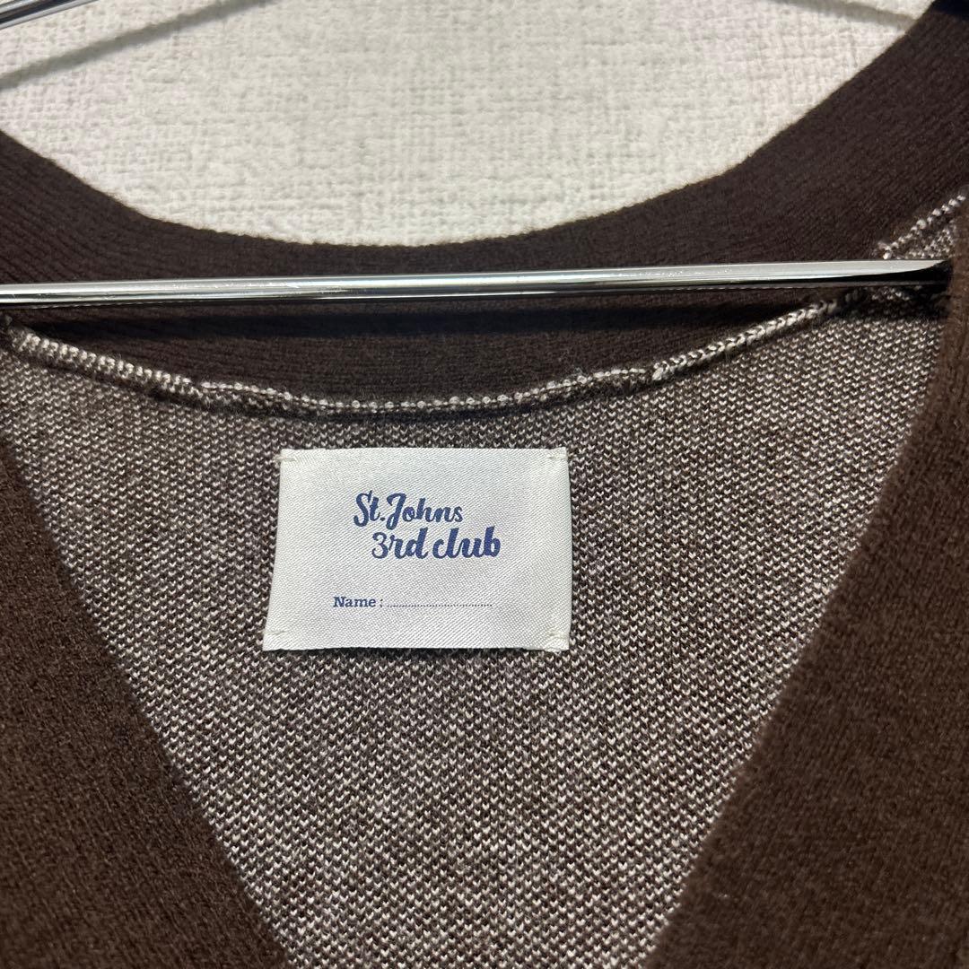 ★激レア★ st.john's 3rd club カーディガン　フレームワーク