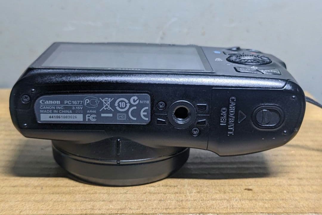 Canon キャノン PowerShot SX150IS ブラック 訳有り現状品