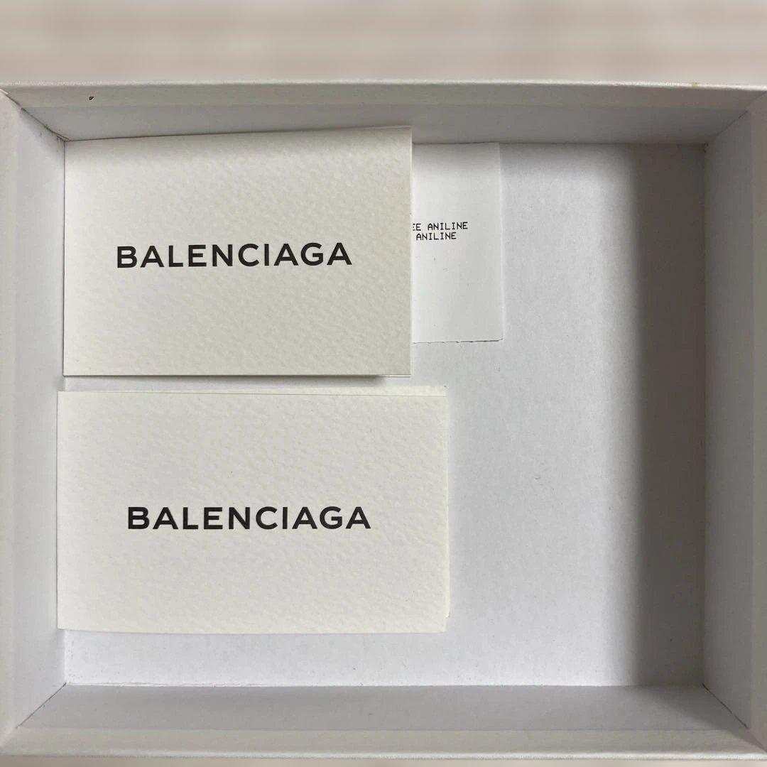 BALENCIAGA ターコイズ Wallet+ coin case