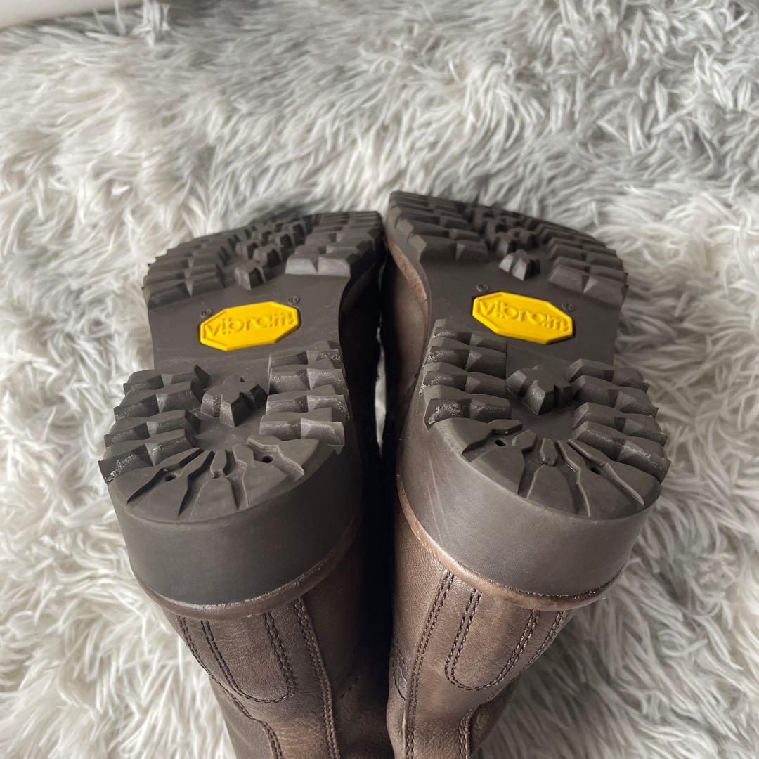 【極美品】サヤ SAYA レースアップブーツ サイドジップ 23.5