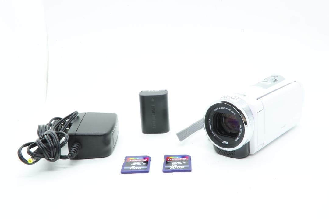 【N2253】 JVC Everio GZ-HM33 ホワイト エブリオ