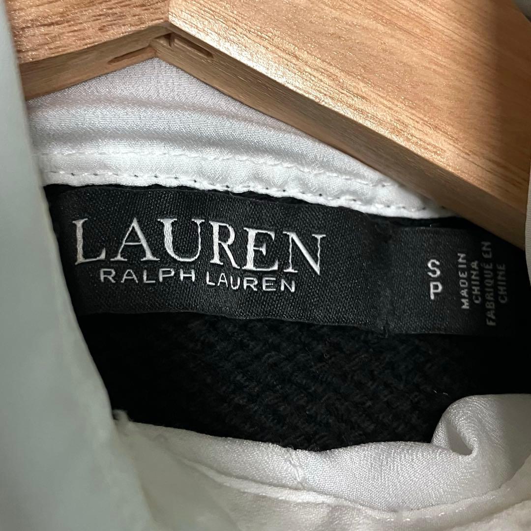 【希少】ラルフローレン　ロゴ　ワッペン　レイヤード　シャツ　ニット　セーター
