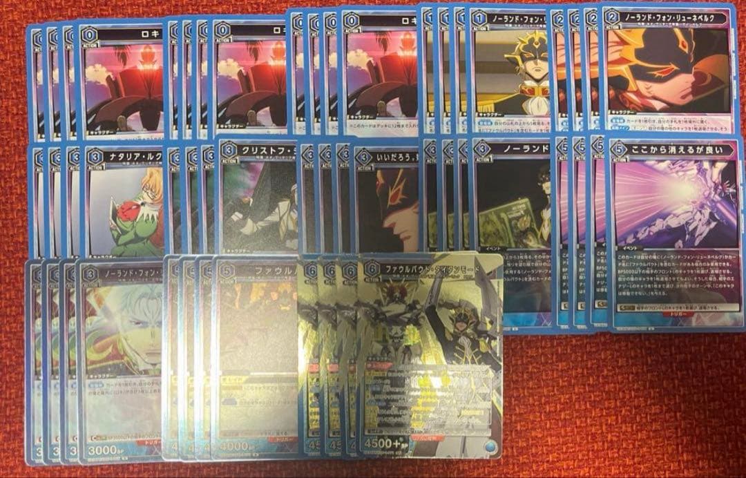 ユニオンアリーナ　コードギアス　ロゼ　ファウルバウト　デッキ　まとめ