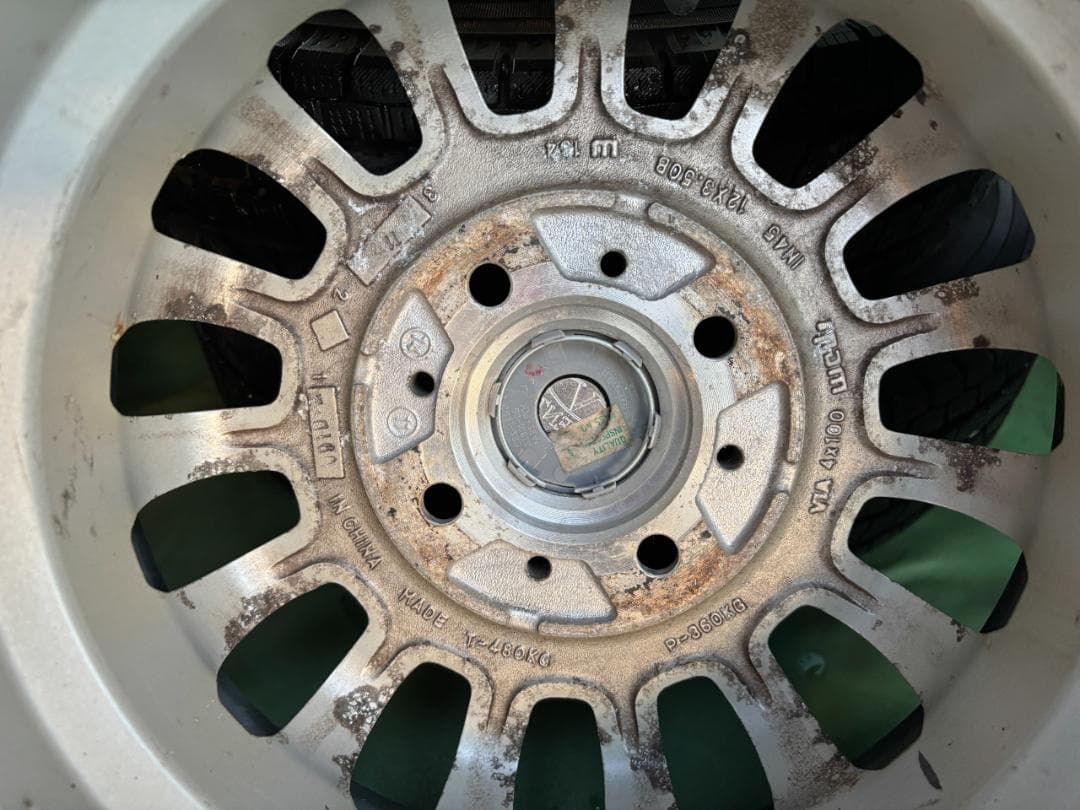 バリ山 Weds VICENTE 4本 iceGUARD 145/80R12