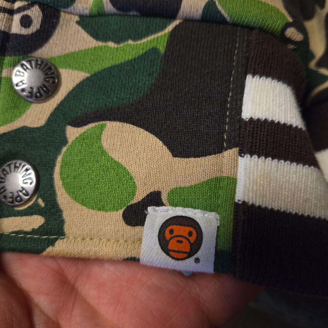 A BATHING APE カモフラ柄 カモフラ ボンバージャケット