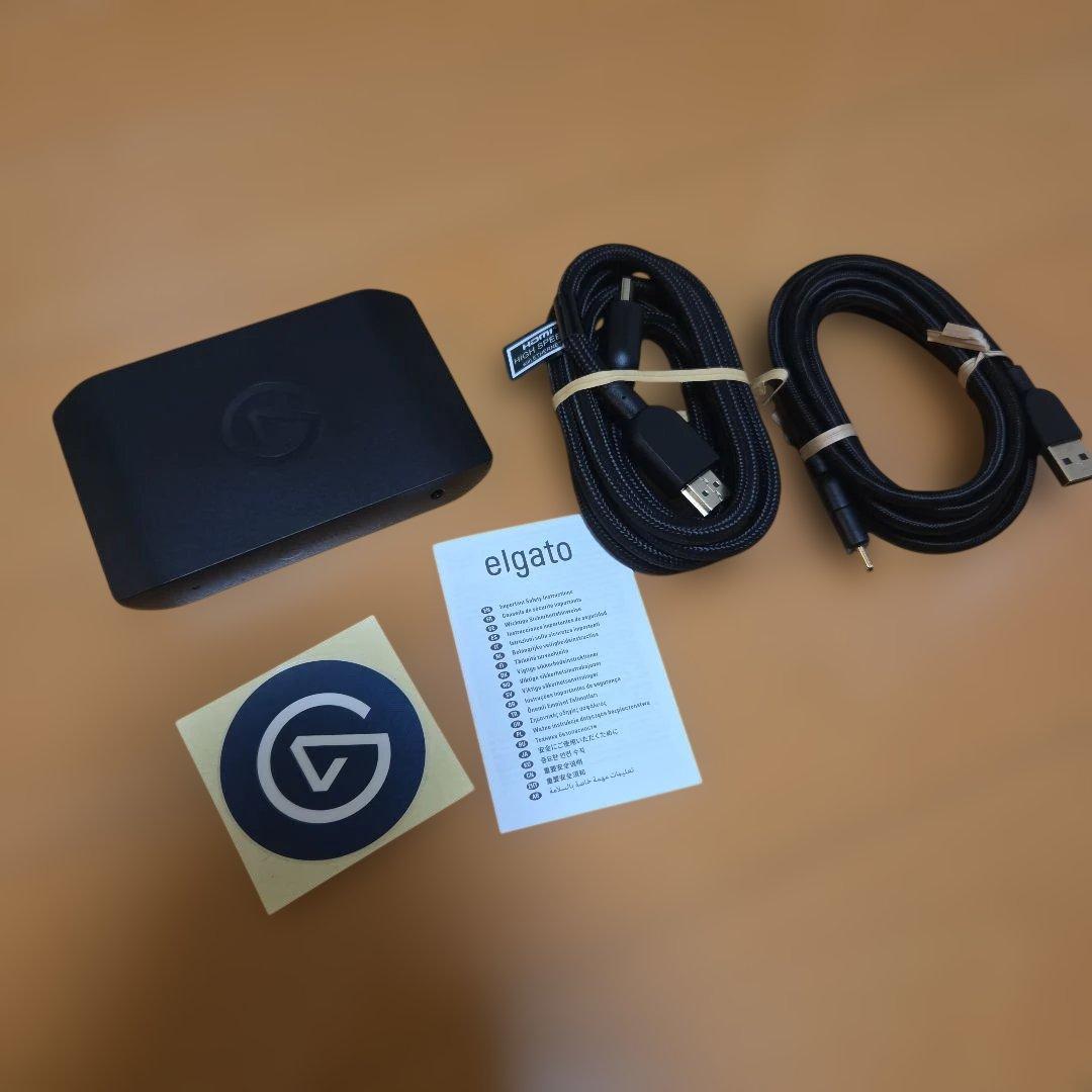 1日10時出品終了elgato HD60X ビデオキャプチャー【未使用】