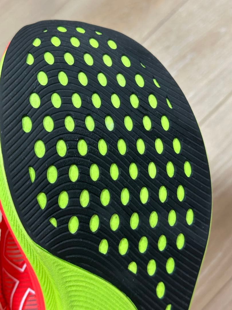 アシックス s4 26.5cm フラッシュオレンジ